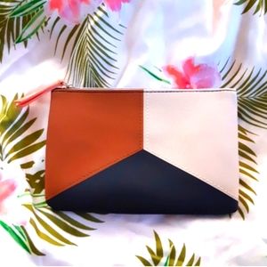 ISPY Makeup Bags tri colored Pouch